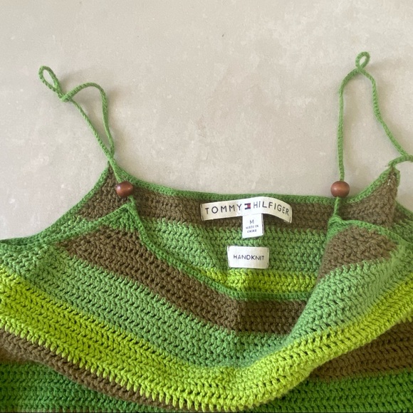 Crochet Hand Knit tank🌿 - Picture 4 of 4